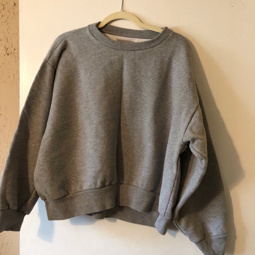 Everlane gray sweatshirt. XL